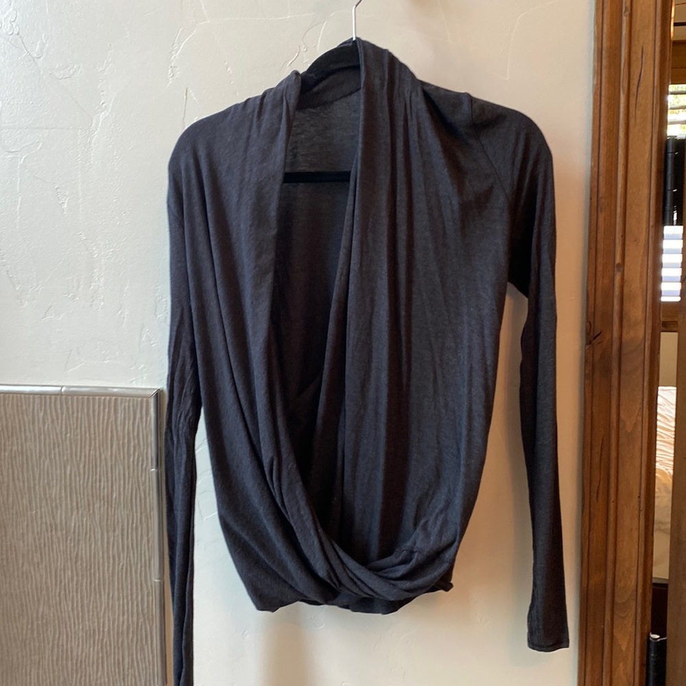 Lululemon cotton criss cross top